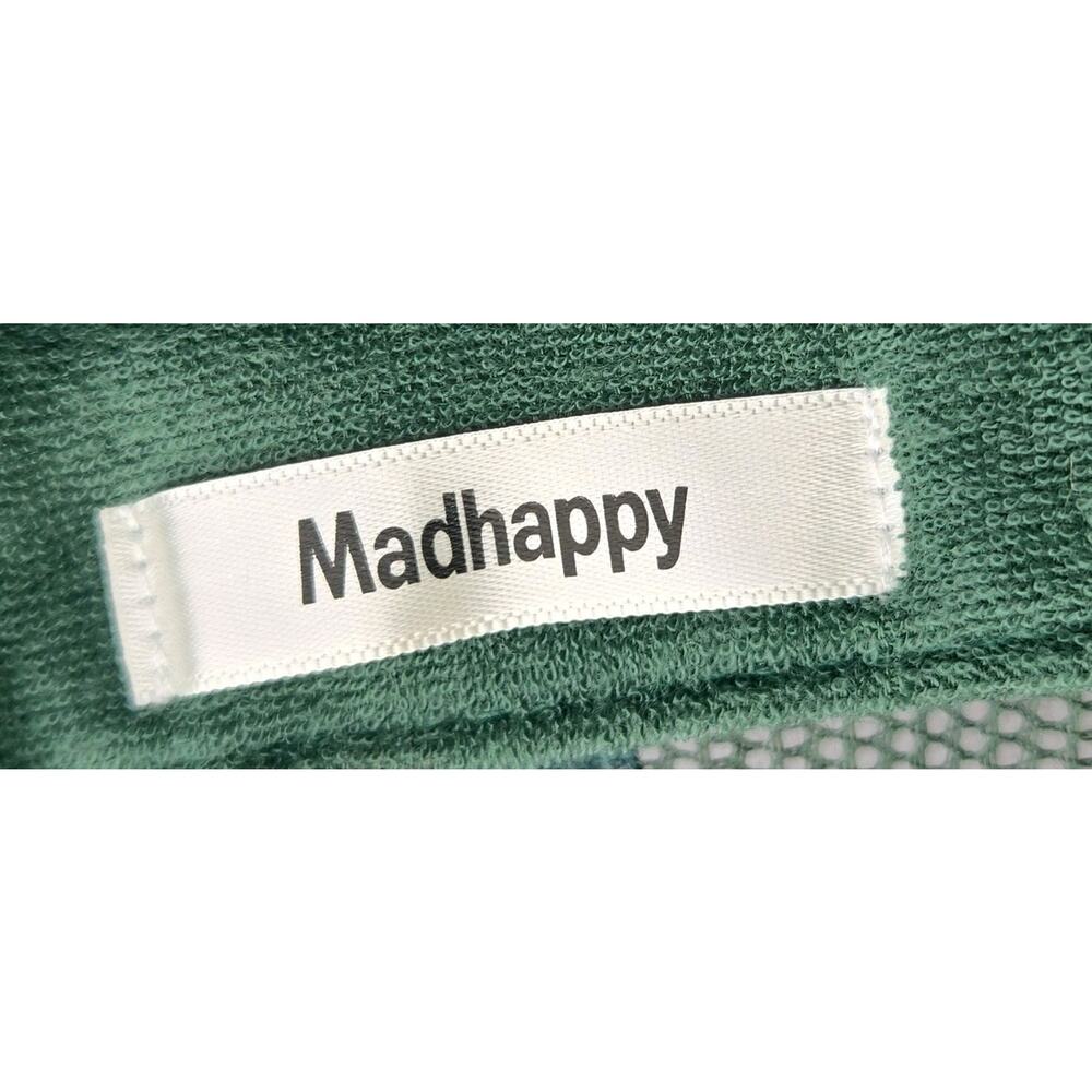 Madhappy Green White Adjustable Mesh Trucker Hat One Size Men's Classic - Picture 4 of 5